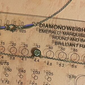 Tiffany platinum.32 diamonds by the yard 16 inch necklace